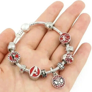 Spiderman Hot Charm Bracelet